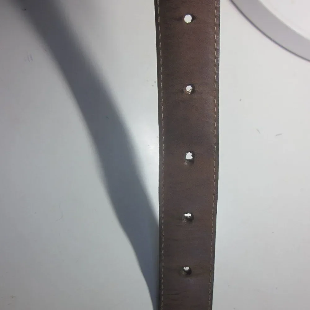 Reptiles House Black Crocodile Belt  Womens Size XS 1